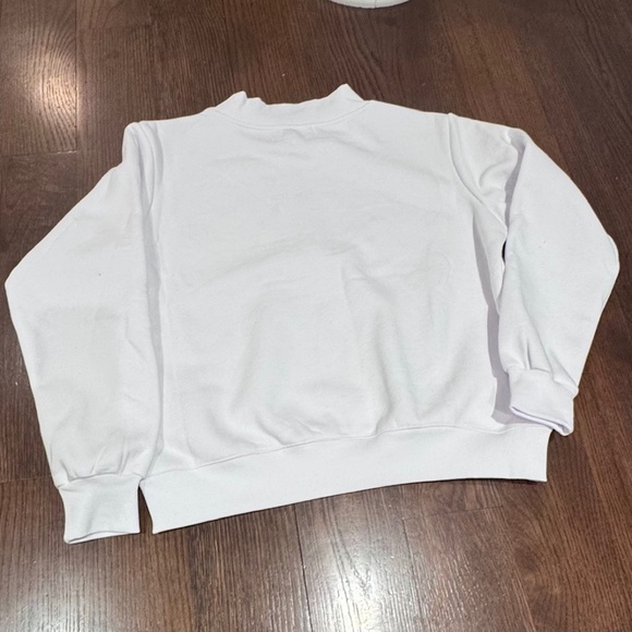 Parke Varsity Mockneck White/Navy - SM - Picture 5 of 6